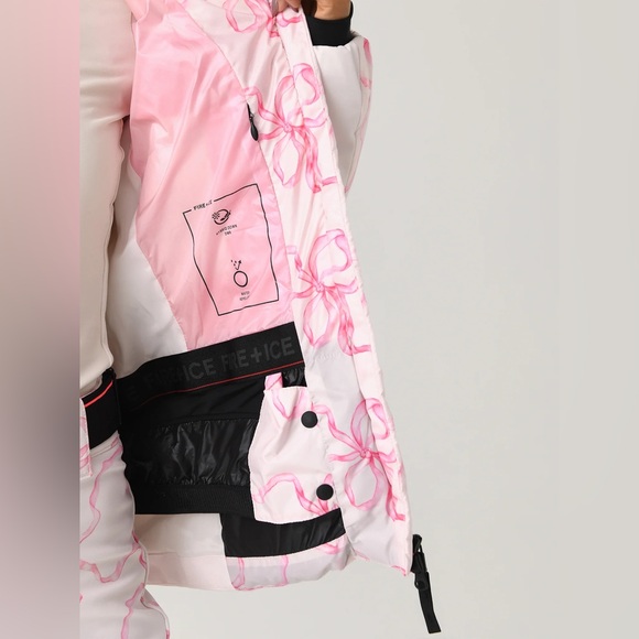 LoveShackFancy X Bogner Fire + Ice Pink Bow Ski Outfit - Picture 7 of 15